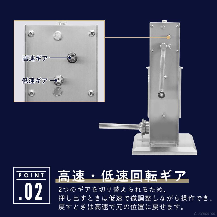 ソーセージスタッファー PRO-YSS-3 Amazon | ソーセージスタッファー 業務用 3Lタイプ PRO-YSS-3