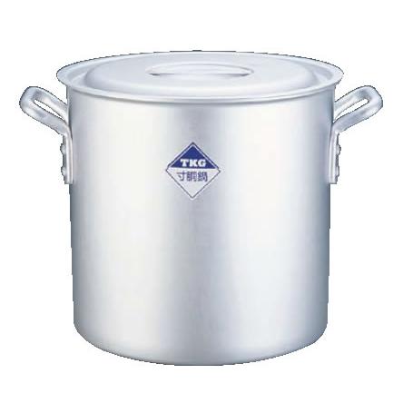 寸胴鍋 アルミニウム(アルマイト加工) (目盛付)TKG 24cm : 厨房用品