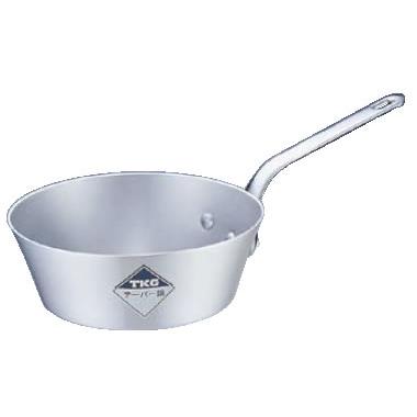 テーパー鍋アルミニウム(アルマイト加工) TKG 24cm : 厨房用品 安吉