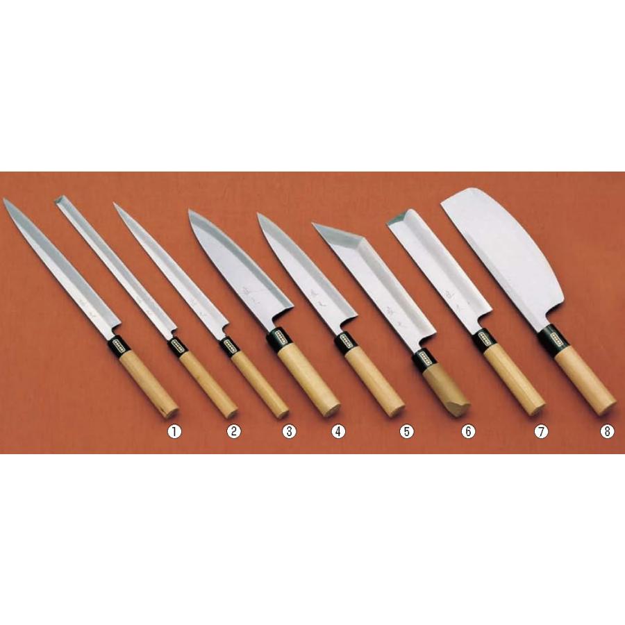 柳刃 包丁 佐文 木製サヤ付き 330mm 【公式通販】