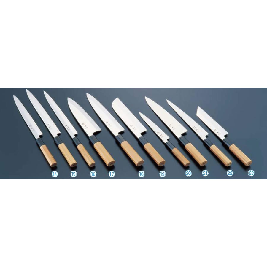 出刃庖丁。 酔心 イノックス本焼和庖丁 身卸出刃 24cm 45076【代引き不可】 : 厨房
