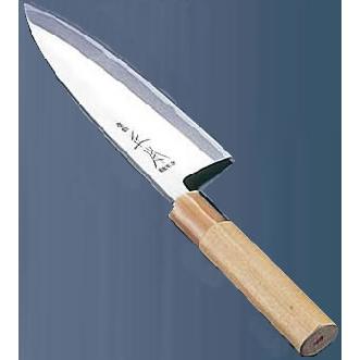 正本 本霞・玉白鋼 出刃庖丁(片刃) 10.5cm : 厨房用品 安吉 - 通販