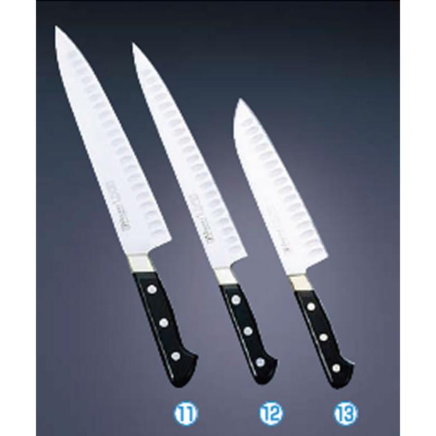 龍ミソノサーモン型筋引き ミソノ刃物 ミソノ UX10シリーズ 筋引 24cm サーモン型 No.728