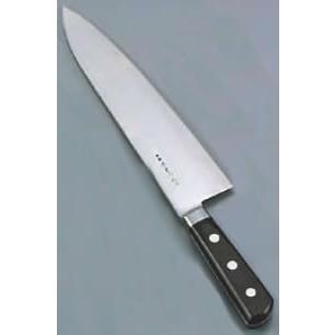 洋出刃包丁 黒合板 日本鋼 ツバ付き 堺孝行 日本鋼(ツバ付)洋出刃 30cm : 厨房用品 安吉 - 通販 - Yahoo