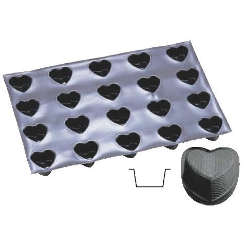 FLEXIPAN ハート型20個 ドゥマール フレキシパン 20取 1340 ハート : 厨房用品 安吉 - 通販