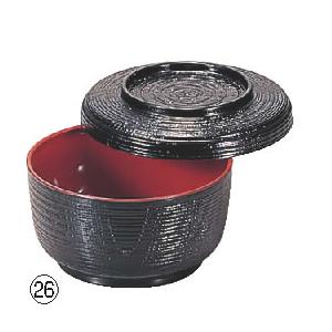 割子飯器 小 黒内朱塗 1-224-2 : 厨房用品 安吉 - 通販 - Yahoo