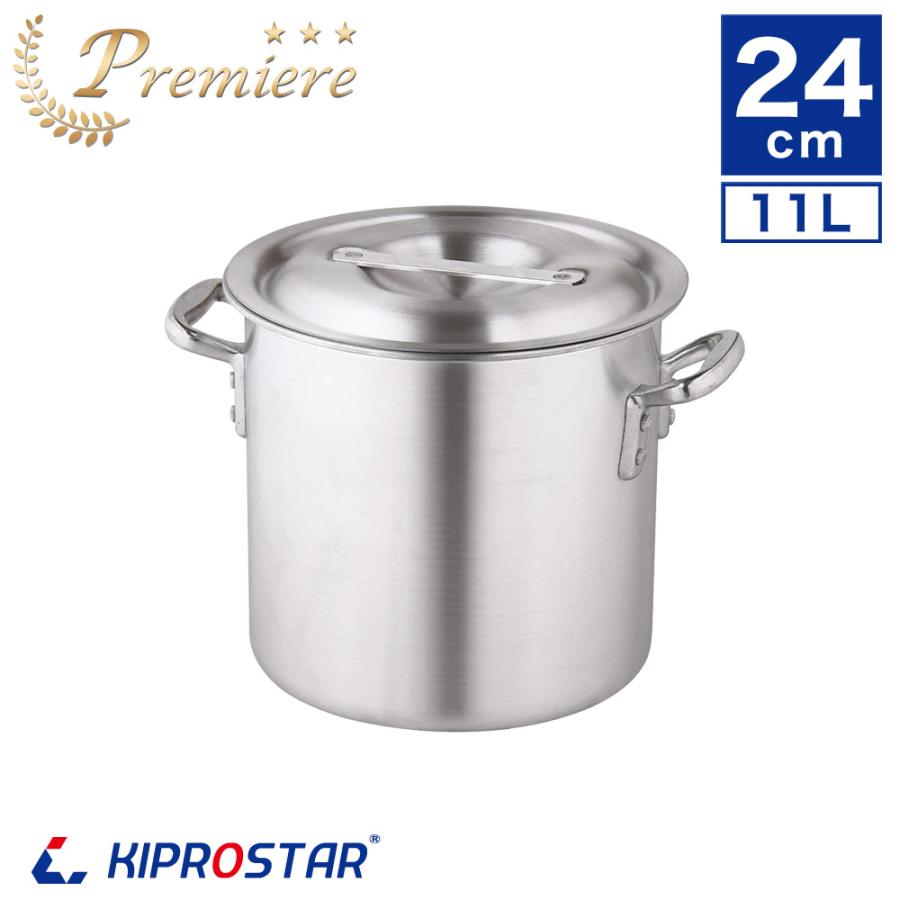 大容量 アルミ 寸胴鍋 43cmなど一式 寸胴鍋 ステンレス製 [IH・ガス] 15~45cm 全10サイズ / ニューキング