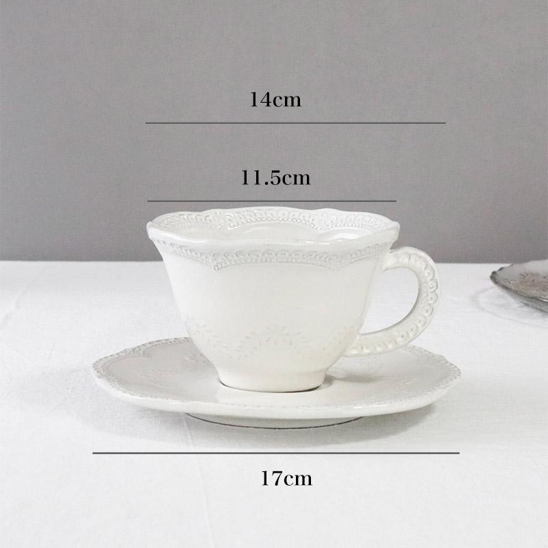 カップ ソーサー おしゃれ カップ＆ソーサー ティーカップ 陶器 ラ