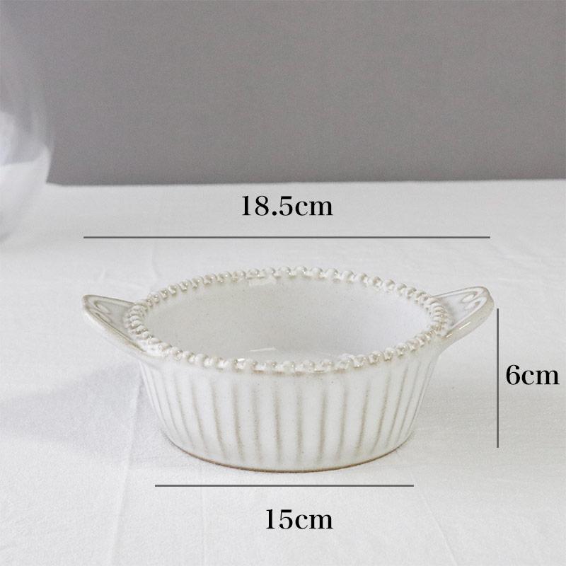 グラタン皿 おしゃれ ラ・セラミカ VBC CASA FONDACO デザート皿 陶器