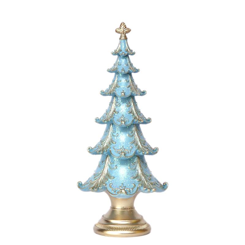 クリスマスツリー 30cm 置物 おしゃれ ヴィンテージツリー グリーン