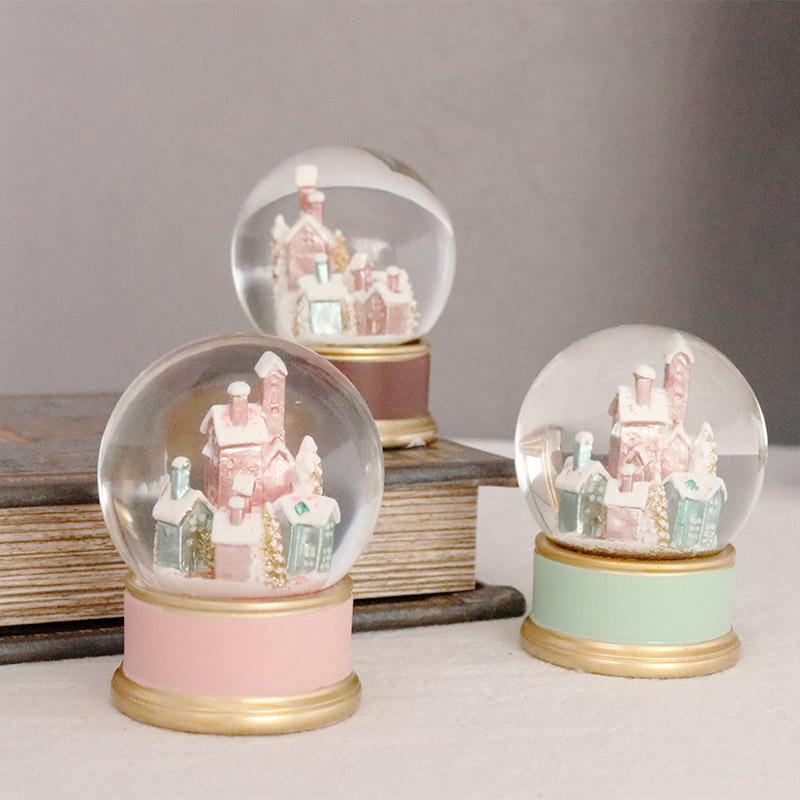 HARMONIER（ハルモニア） スノードーム おしゃれ クリスマス 装飾 ミニ