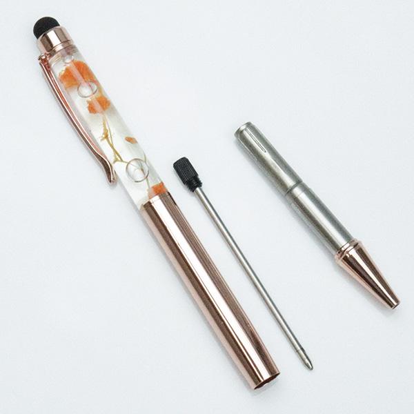 ハーバリウムボールペン ハーバリウムペン 花柄 文具 プチギフト 退職