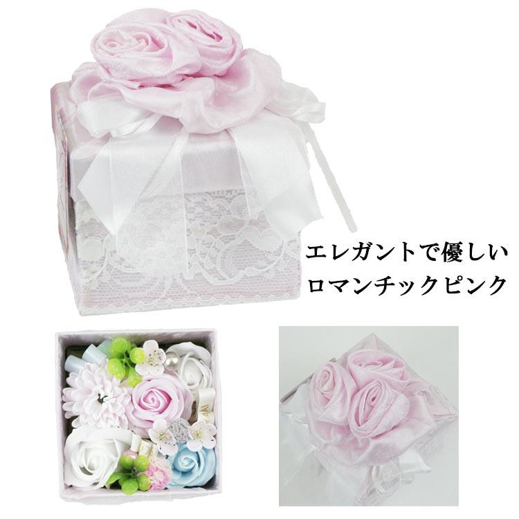 紙石鹸/花かごソープブーケ・バスケット/薔薇・サクラ・リボン付/母の日プレゼント 母の日 花 カーネーション ソープフラワー 花かご 30本タイプ 母の日