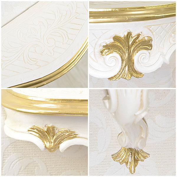 イタリア製　壁掛け コンソール 2個セット　棚　装飾　ゴールド　インテリア 楽天市場】イタリア製 壁掛けコンソール ゴールドデコレーション