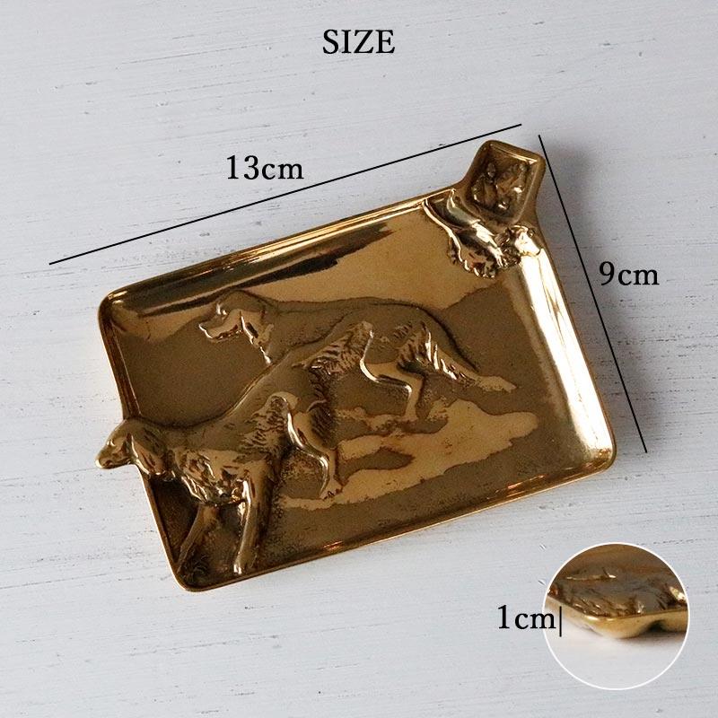 英国 小物入 真鍮 ガーデニング アッシュトレイスタンド