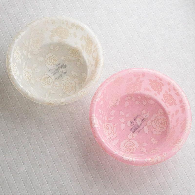 バスチェアセット アクリル バスチェアL＆深型ボウル 風呂椅子