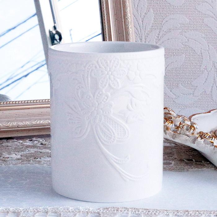 歯ブラシ立て 陶器 歯ブラシホルダー おしゃれ 歯ブラシスタンド ホワイト マチルドエム Pa 0908 0136 Zakka Select 通販 Yahoo ショッピング