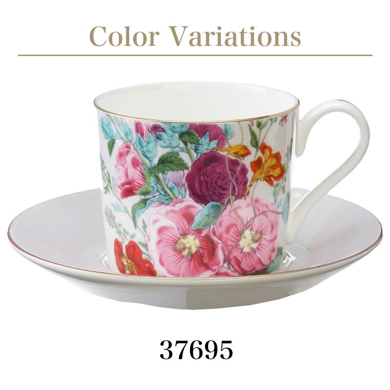ロイヤルウースター　バラの花柄 スープカップ 2個セット　ロイヤルガーデン　レア ROYAL ARDEN（ロイヤルアーデン） コーヒーカップ ソーサー 280ml 花柄