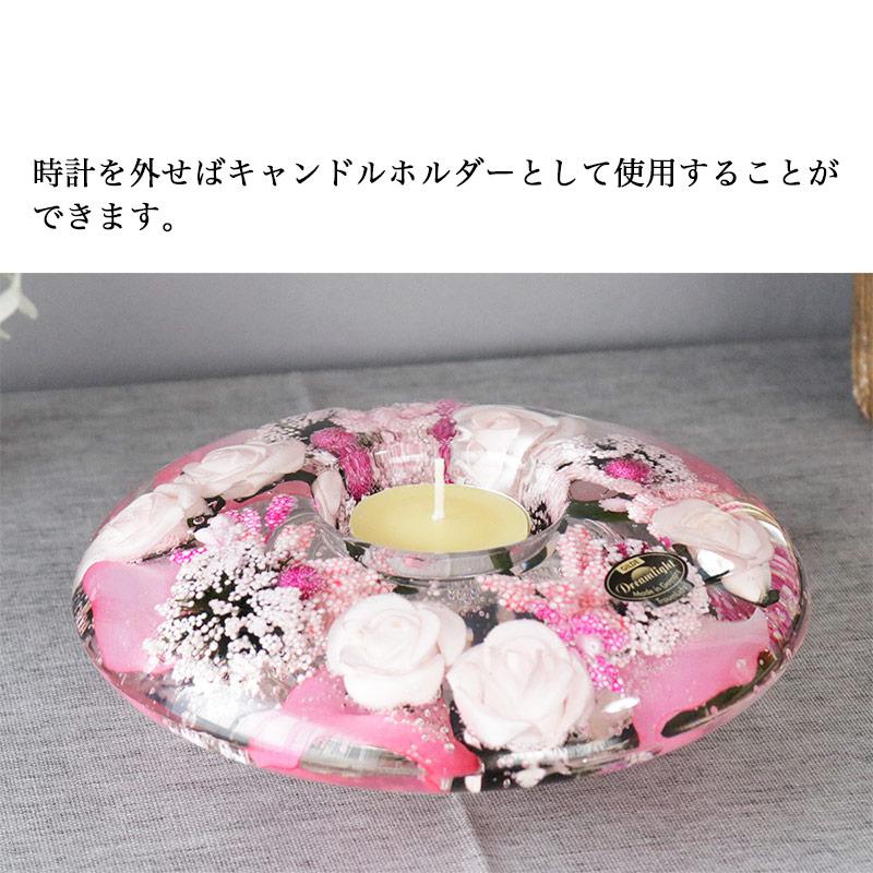 ドリームクロック プレミアム 置き時計 花時計 おしゃれ ドリーム
