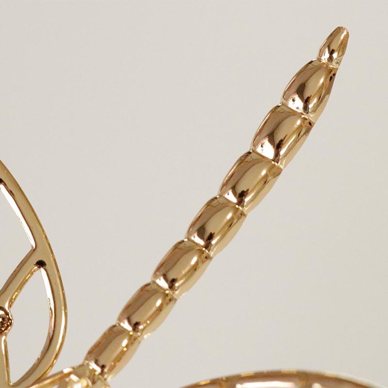 スワロフスキー 置物 トンボ ゴールド クリスタル SWAROVSKI : ZAKKA