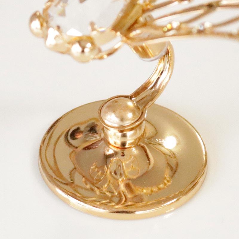 スワロフスキー 置物 トンボ ゴールド クリスタル SWAROVSKI : ZAKKA