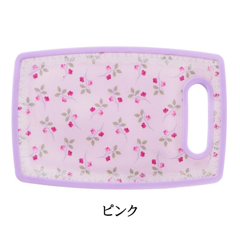 まな板 おしゃれ カッティングボード S 花柄 耐熱80℃ ポリプロピレン