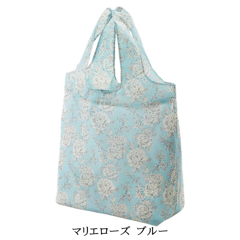 マチ付き エコバッグ 折りたたみ おしゃれ ショッピング カバン 花柄