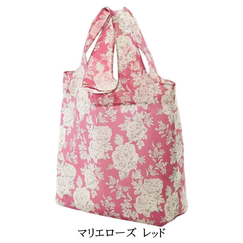 マチ付き エコバッグ 折りたたみ おしゃれ ショッピング カバン 花柄