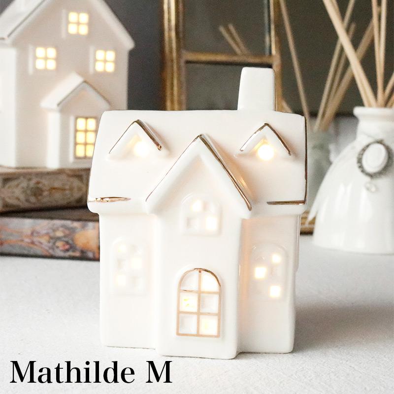 LED ランプ ハウスランプ おしゃれ ライト 置物 ボタン電池使用  