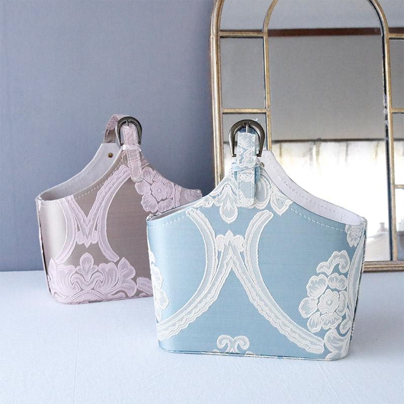 小物入れ 収納 マルチバッグ 花柄 おしゃれ 姫系 可愛い 高級感 小物