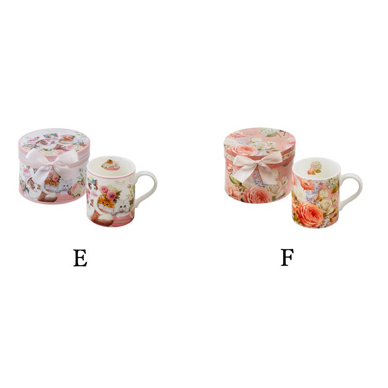 ROYAL ARDEN（ロイヤルアーデン） 花柄マグカップ 薔薇柄 250ml ギフト