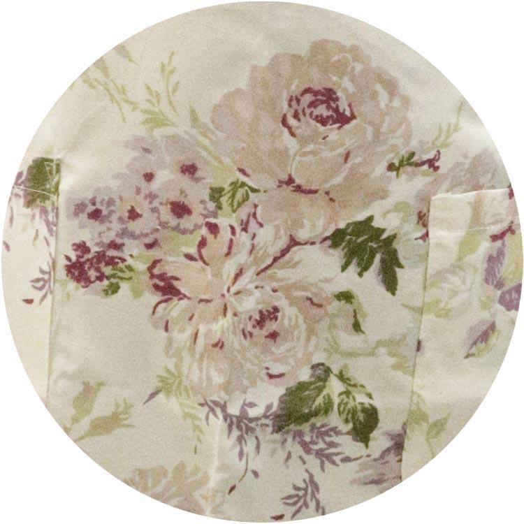エプロン 花柄 姫系 薔薇雑貨 可愛い ルーシー バラ柄 キッチン用品