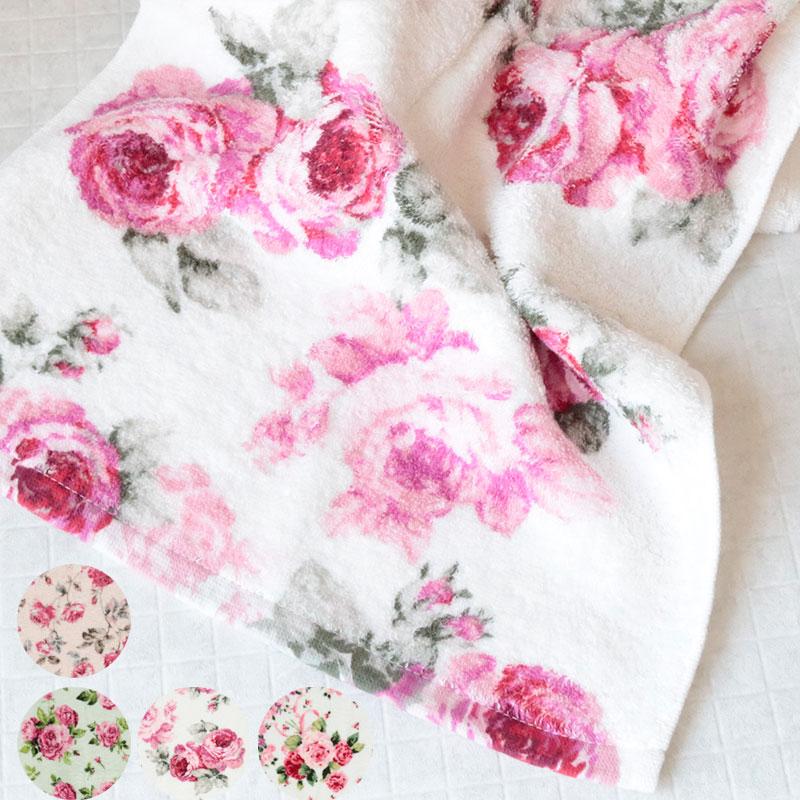 フェイスタオル 日本製 花柄 薔薇雑貨 姫系 かわいい 綿 100 女の子 おしゃれ 33 85cm Rp 0043 Zakka Select 通販 Yahoo ショッピング
