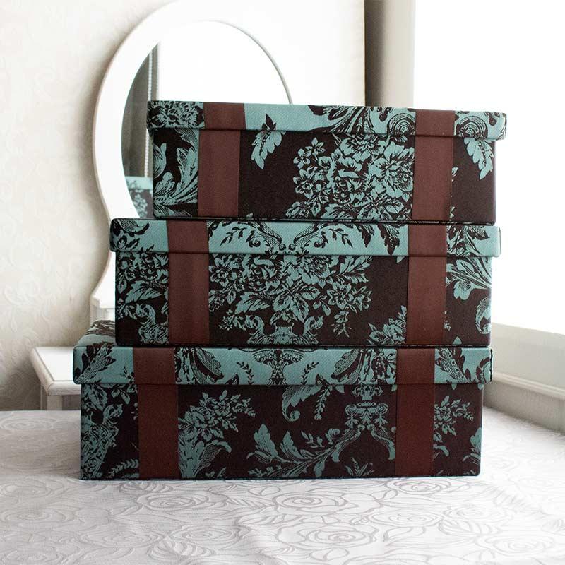 ★クラシックボックスセット★ ★ジェニファーテイラー★ ジェニファーテイラー クラシックピンク 収納ボックス ペア