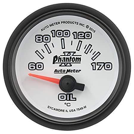 AutoMeter 超歓迎 7548-M 満点の Phantom II Electric Oil in. Temperature 16 Gauge 2-1