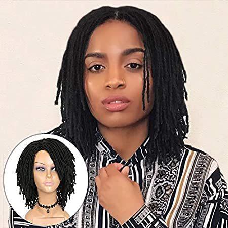 純正直販 Hanne Short Hair Dreadlock Wigs For Black Women And Men Afro Crochet Twist 国産 送料無料 Www Superavila Com