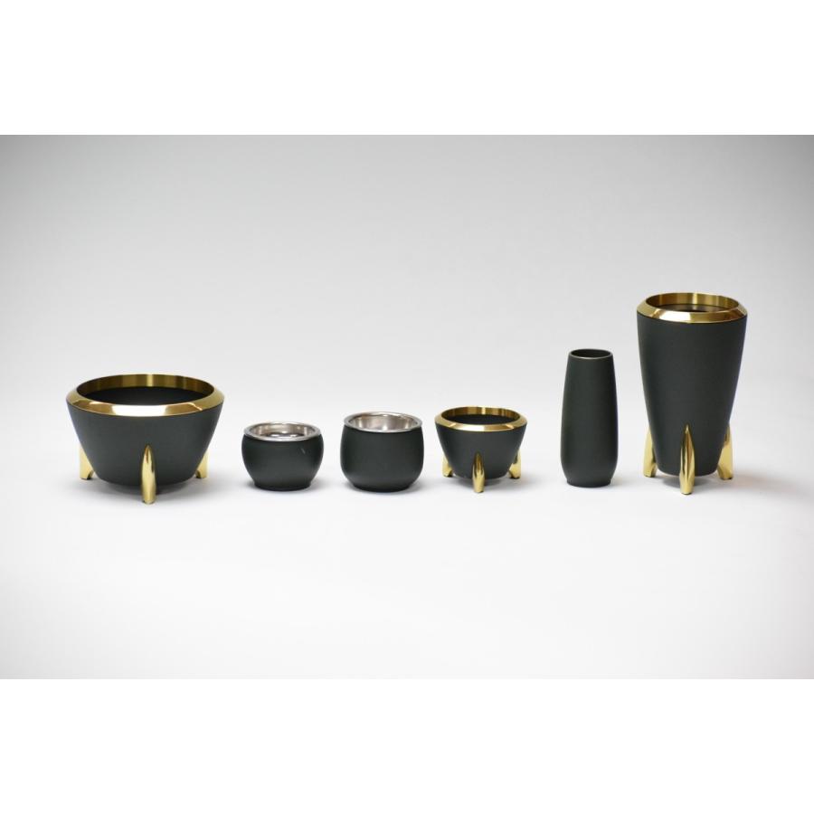 仏具　希　仏具セット　おしゃれ仏具　モダン仏具　仏器・茶器・香炉・花立・火立・線香差し　6具足