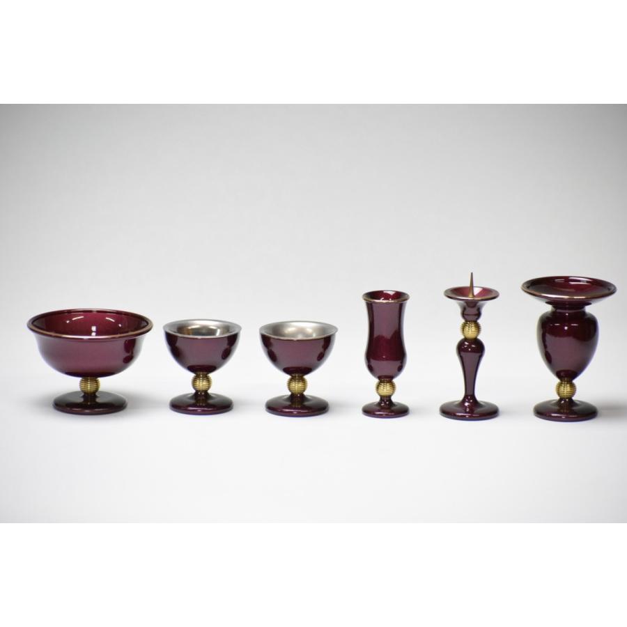 高岡銅器 鋳銅製夏目型香炉 吉秀作 香炉/香器『高岡銅器【夏目型本焼朱