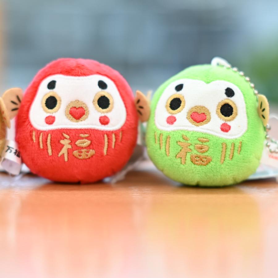 ふくだるま マスコット ボールチェーン付 おいでませ ふくの国、山口