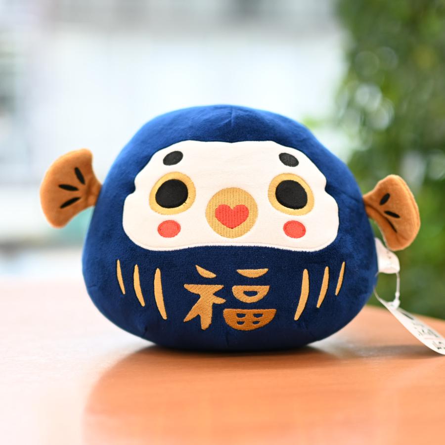 ふくだるま ぬいぐるみ M 20cm おいでませ ふくの国、山口 山口県 ふぐ