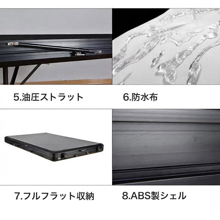ルーフテント ルーフトップテント 3秒ワンタッチ 折りたたみ式 はしご