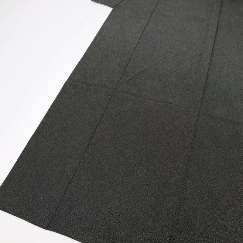 新品 長尺 単衣 江戸小紋 青海鮫 黒 無紋 丹後ちりめん 正絹着物 身丈168cm 裄丈67cm レディース 和装 KB5-8 新品 未使用の画像