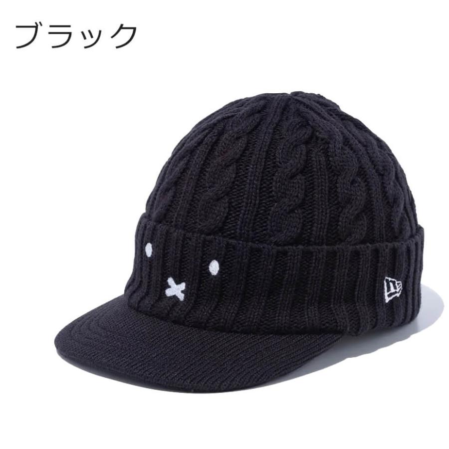 NEW ERA（ニューエラ） 帽子 バイザーニット miffy ミッフィー