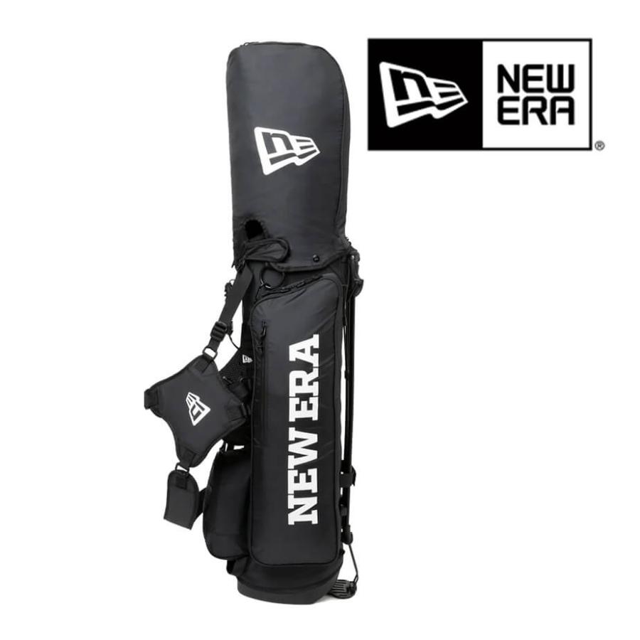 NEW ERA キャディバッグ ニューエラゴルフ スタンド式 ワードマーク