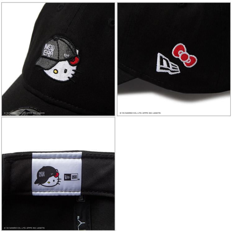 NEW ERA（ニューエラ） 9TWENTY HELLO KITTY キャップ ブラック