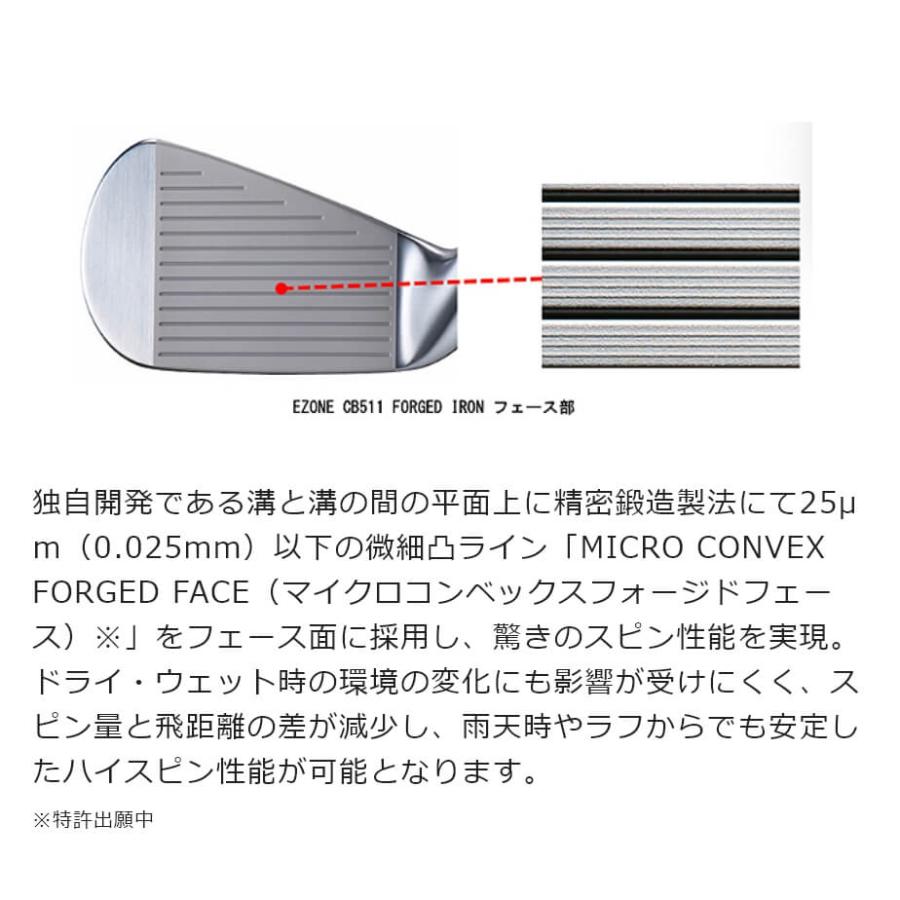 YONEX（ヨネックス） アイアン YONEX EZONE CB 511 フォージド単品