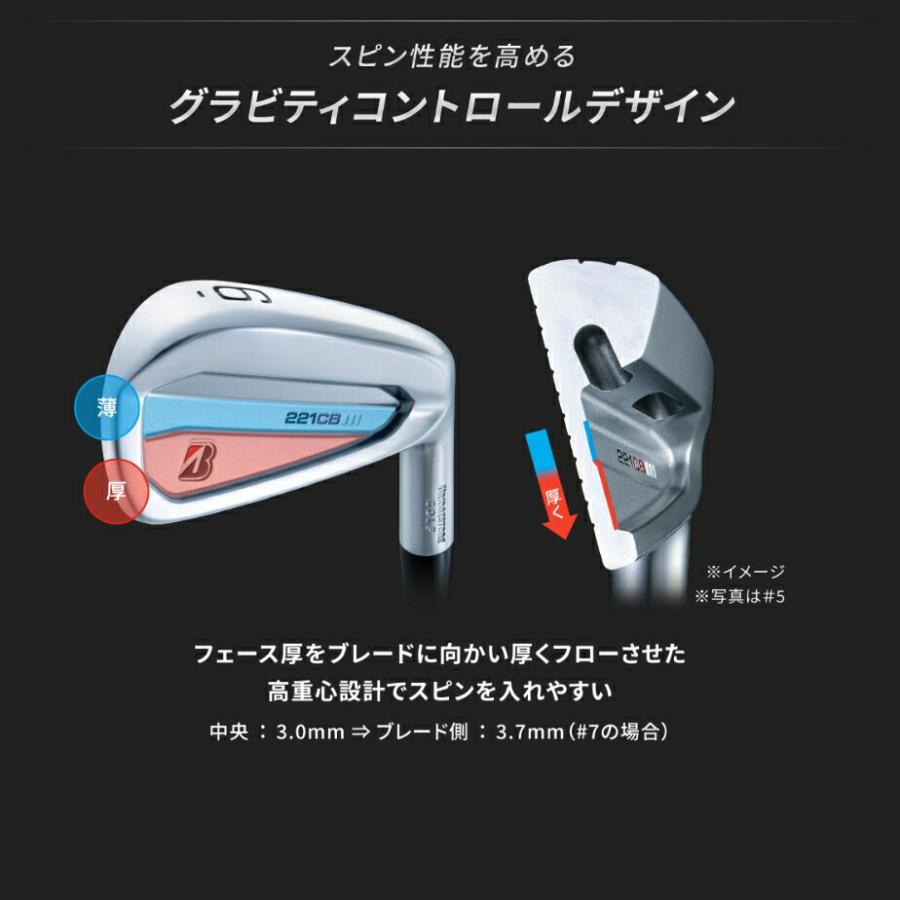BRIDGESTONE 221CBアイアンセット 6本セット BRIDGESTONE GOLF アイアンセット 新品 6本 ブリヂストン ゴルフ 221CB