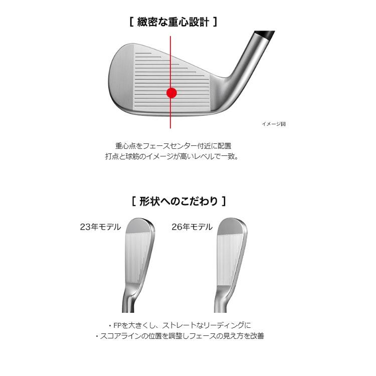PRGR（プロギア） 02 アイアン 2026 アイアン 5本セット(#6-PW) 右用