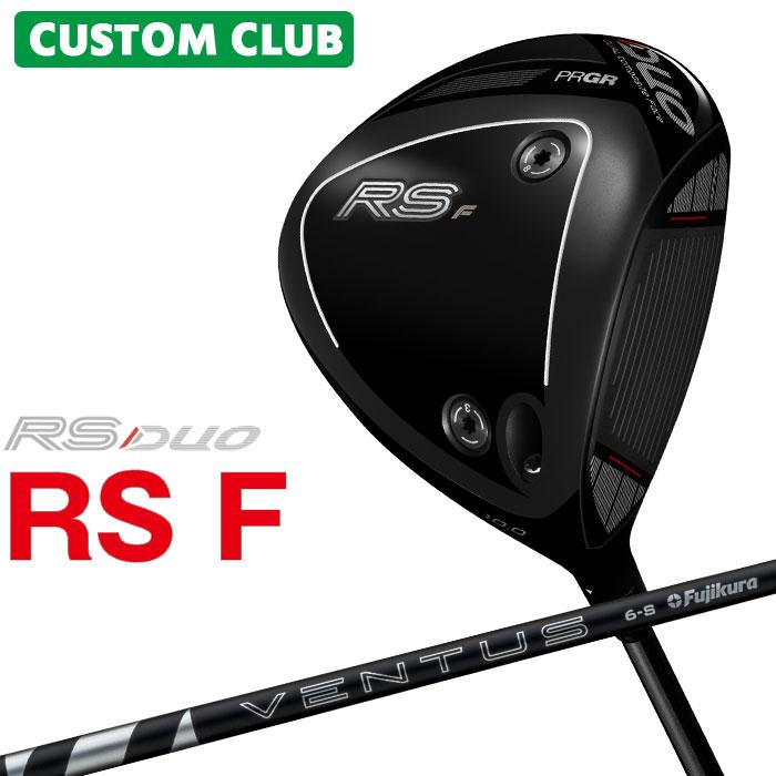 プロギアRS F DUO VENTUS TR BLACK 6S 最新モデル PRGR（プロギア） メーカーカスタムクラブ RS DUO RS F ドライバー