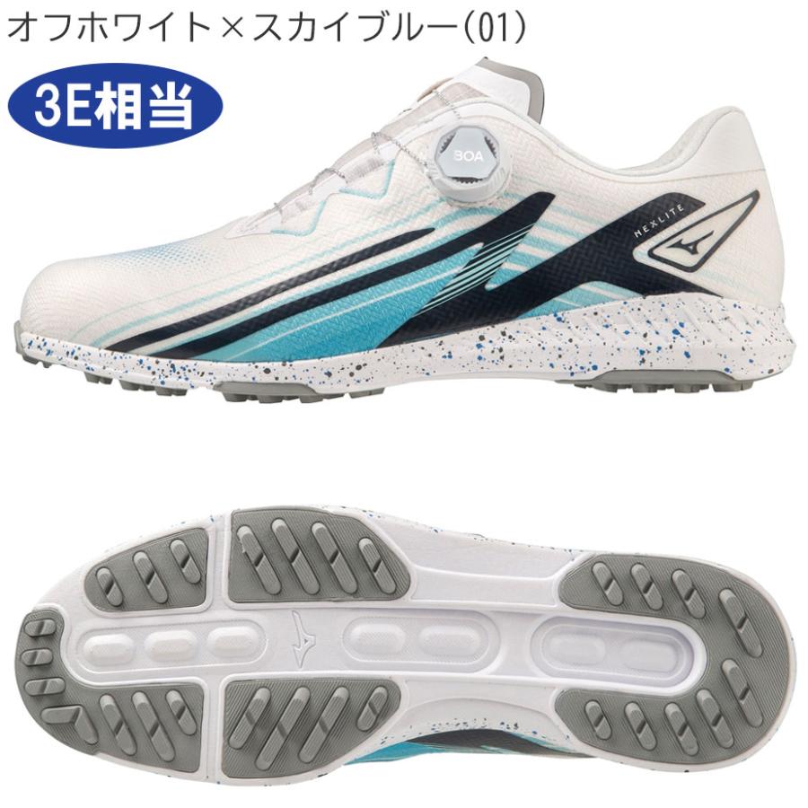 MIZUNO（ミズノ） シューズ ネクスライトゼロ ボア ゴルフシューズ